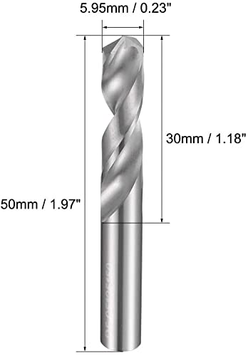 Amazon.co.jp: XYWHPGV 5.95mmソリッドカーバイドドリルビット